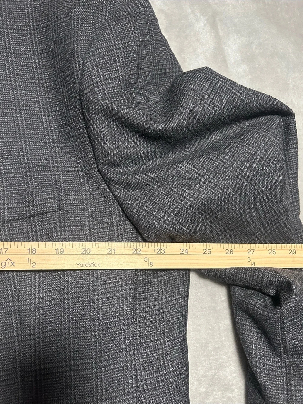 Jos A Bank Tailored Fit Blazer Suit Jacket Mens 52R Plaid